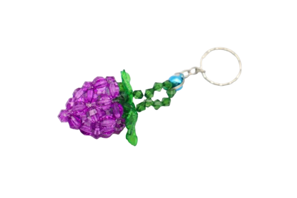 BEADED KEYCHAIN
