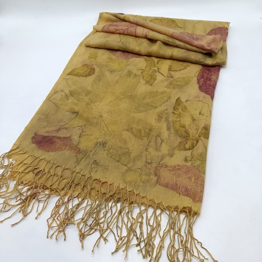 ECOPRINT SHAWL