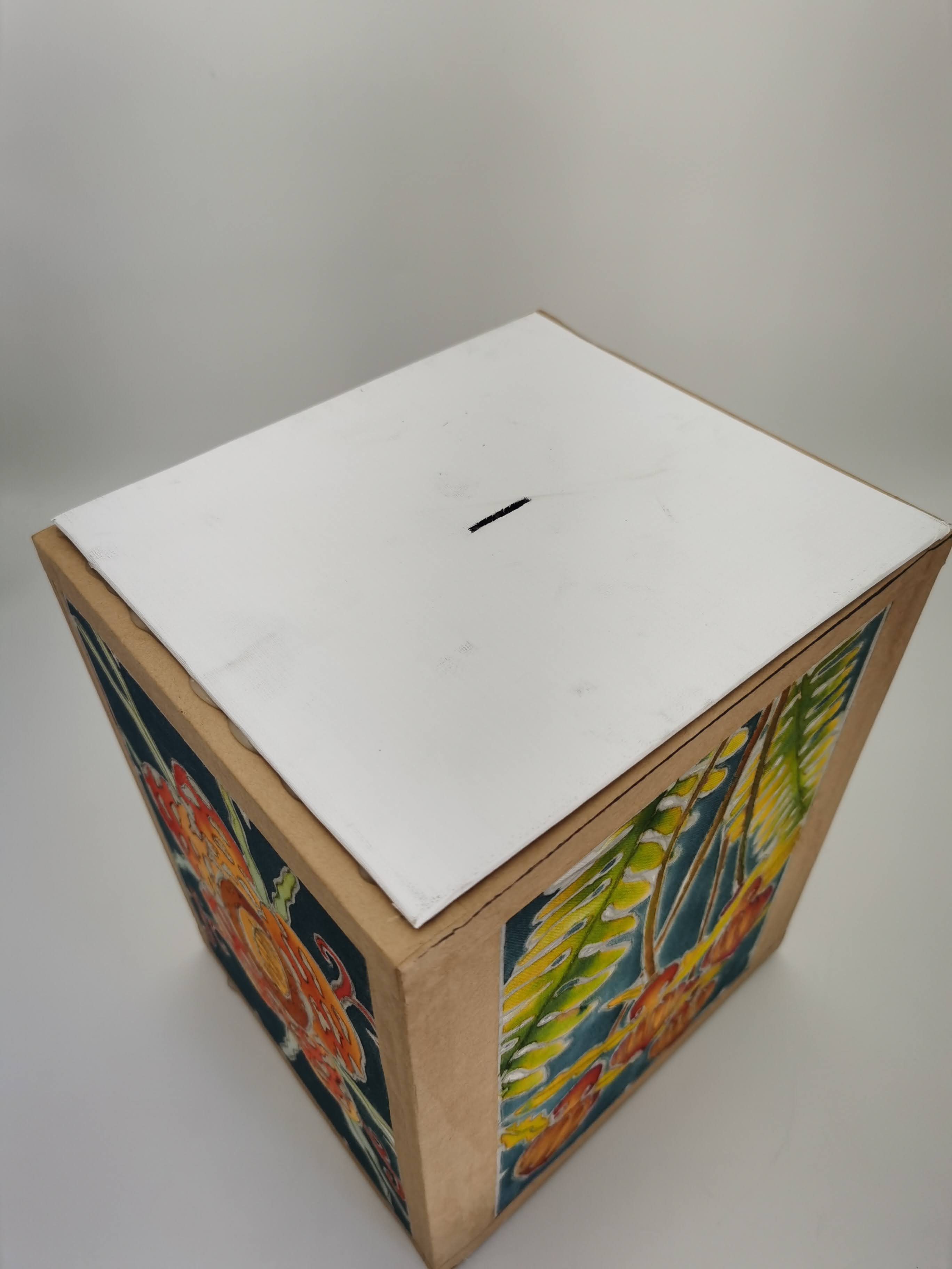 MONEY SAVING BOX BATIK (FLOWERS)