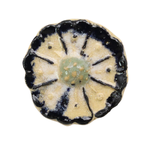CERAMIC BROOCH