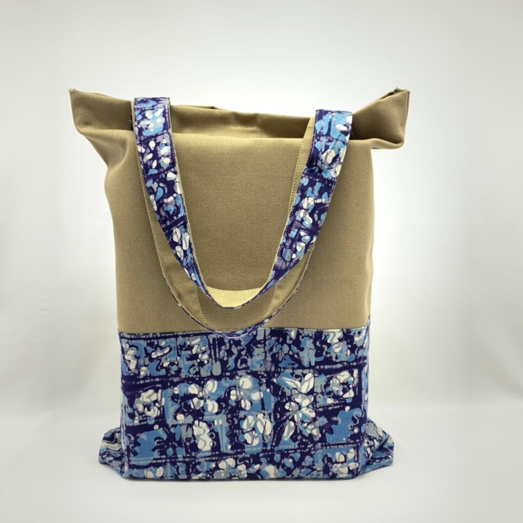 ECO TOTE  BEG BATIK