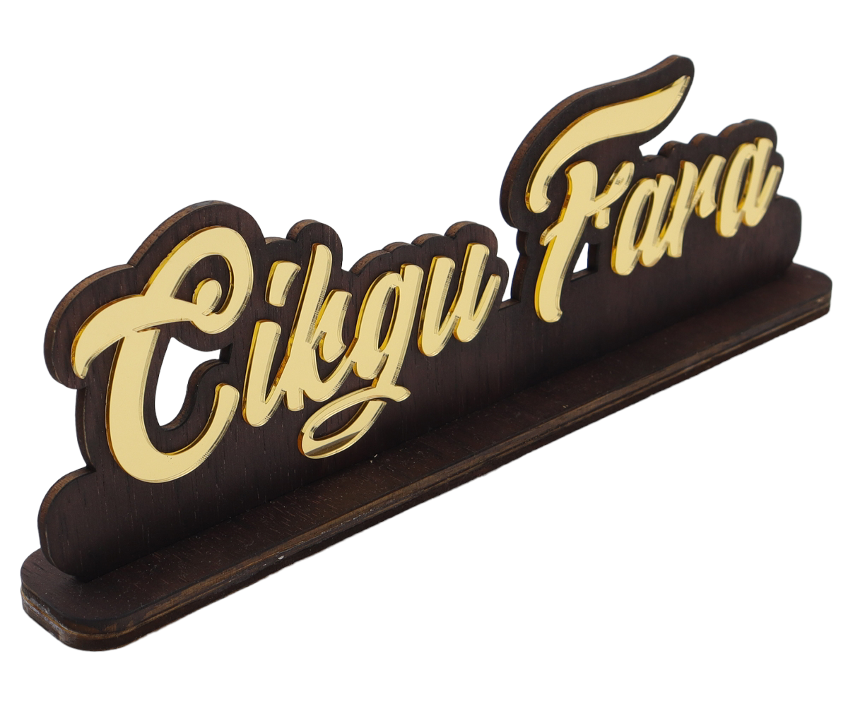 (PRE-ORDER) NAME STAND