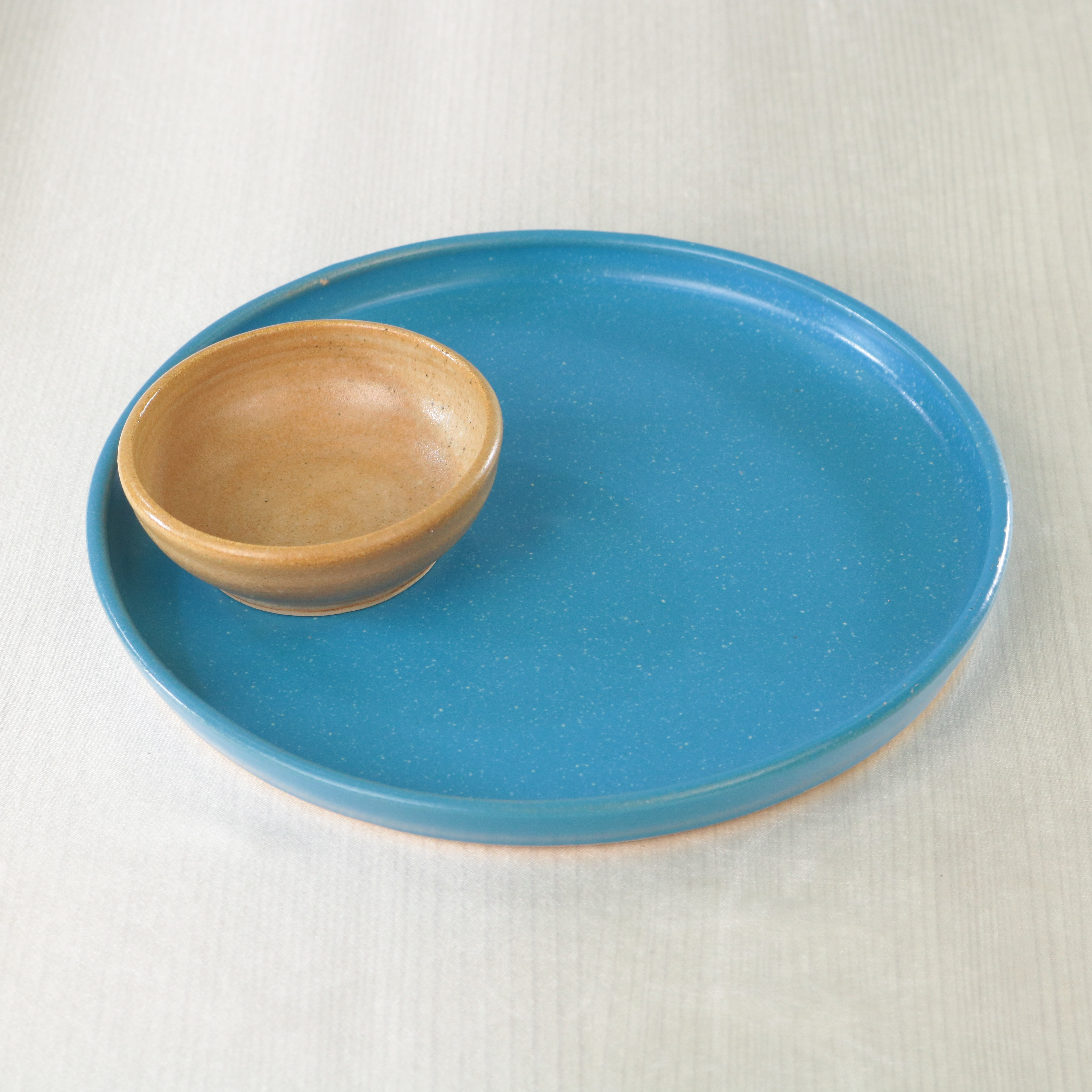 (SET) PINGGAN SERAMIK + MANGKUK SAMBAL SERAMIK