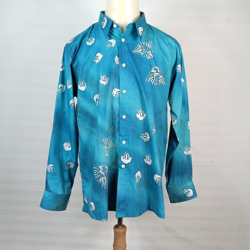 LONG SLEEVE BATIK MEN SHIRT