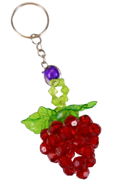 BEADED KEYCHAIN