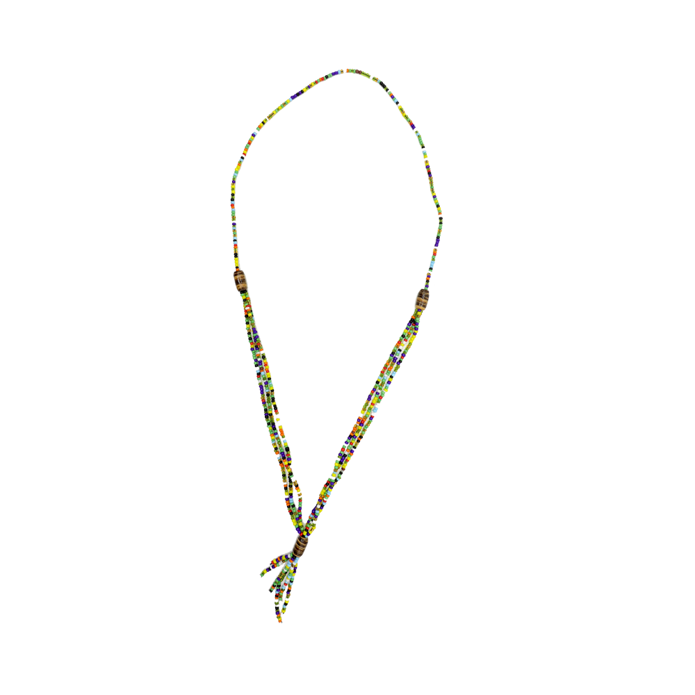 3 LAYER BEADS HONEY NECKLACE