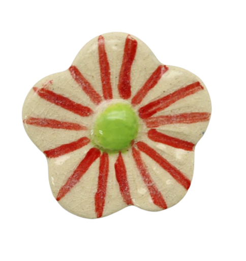 CERAMIC BROOCH