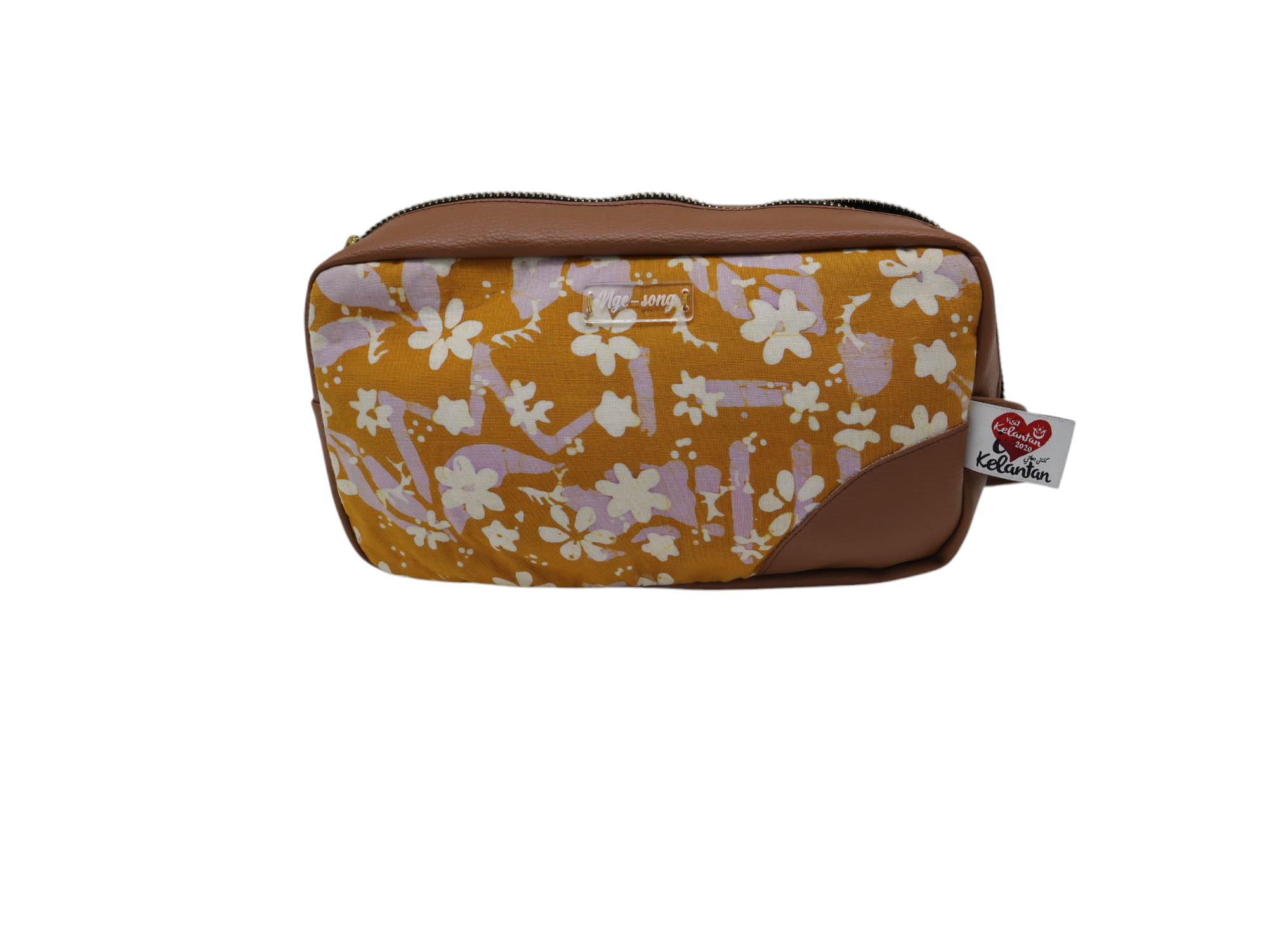 POUCH BAG BATIK WITH PVC