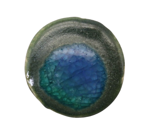 CERAMIC BROOCH