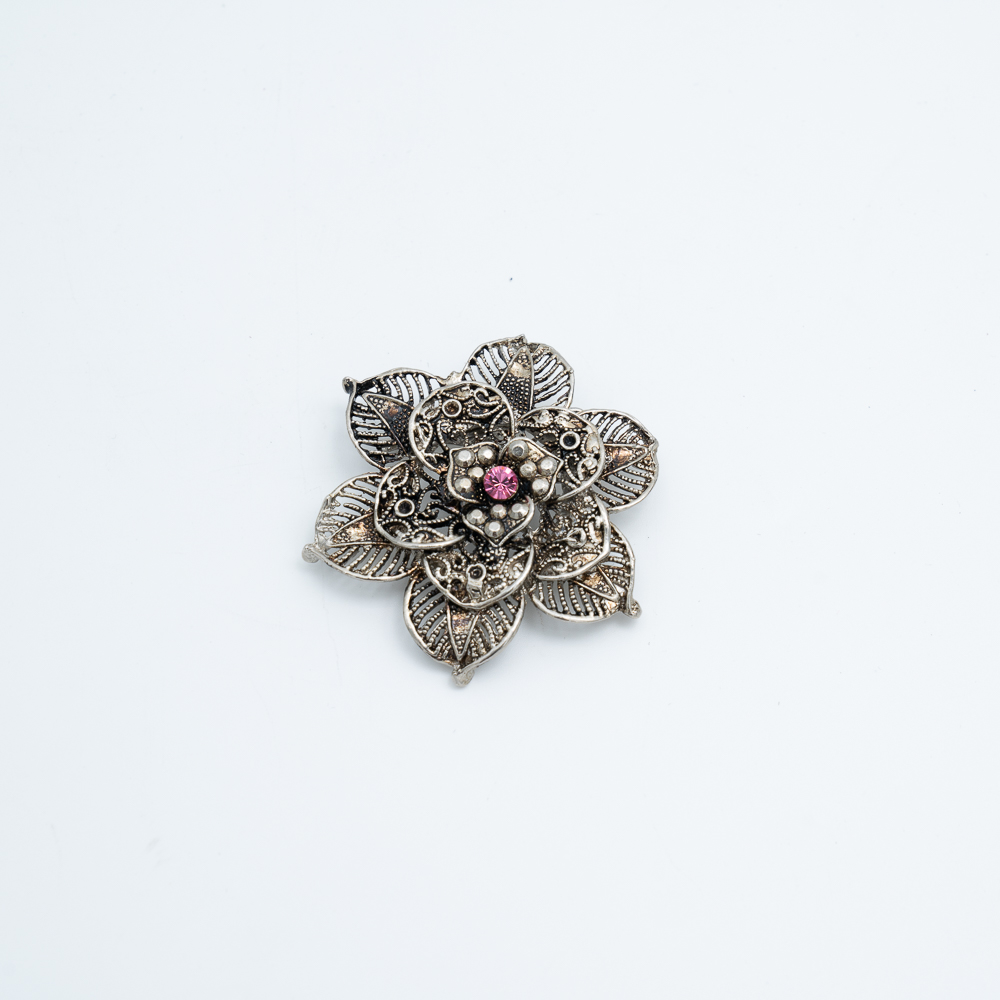 BROOCH STAR ROSE