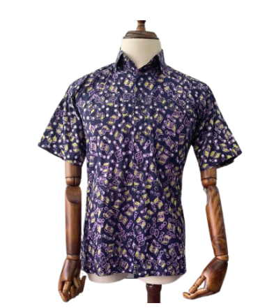 BATIK MEN SHIRT SHORT SLEEVE