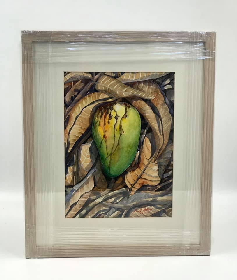 LUKISAN BUAH MANGGA (SEBIJI)