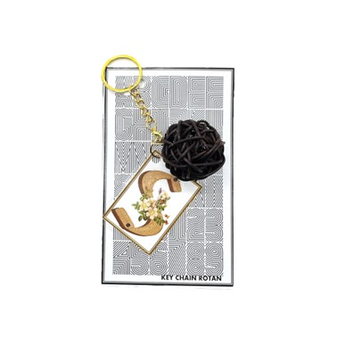 RATTAN KEYCHAIN