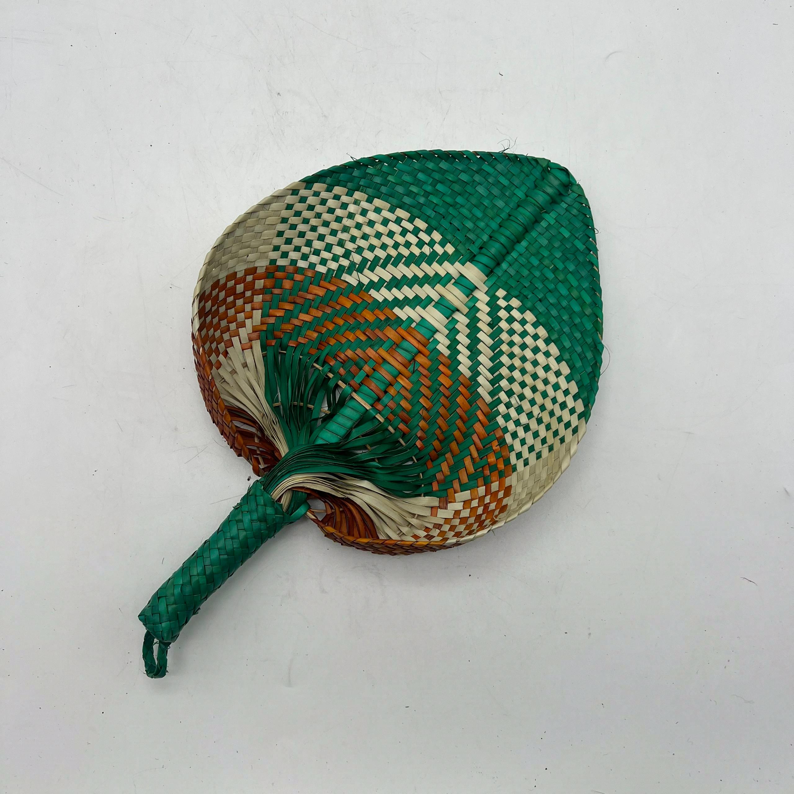 WOVEN HAND FAN