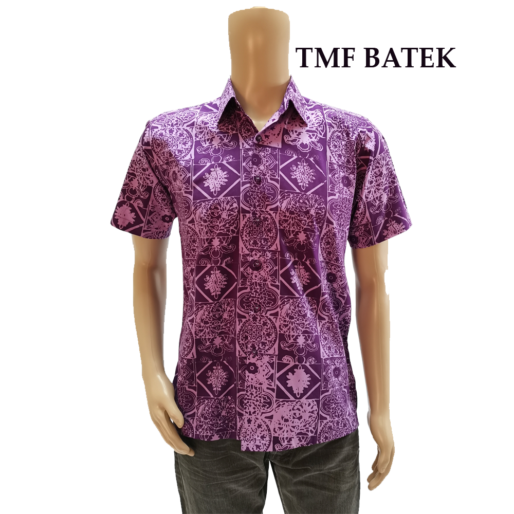 (PRE-ORDER 769) KEMEJA BATIK TMF LENGAN PENDEK