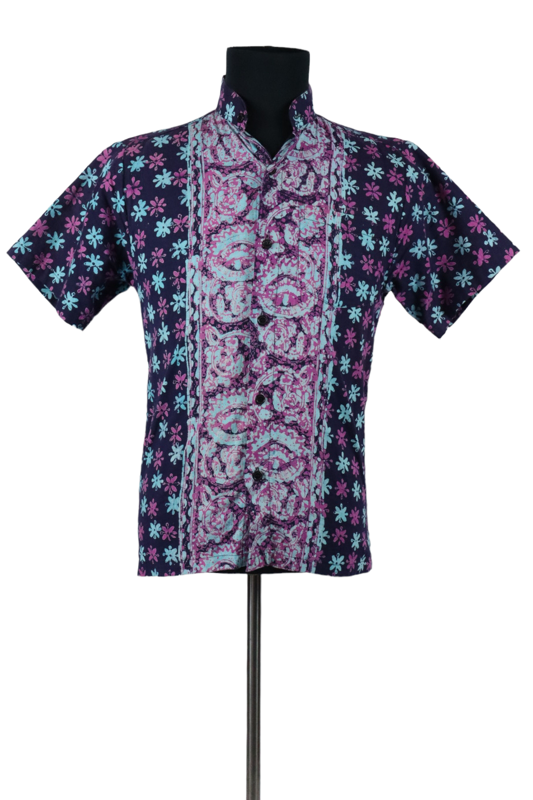KEMEJA BATIK LELAKI  COTTON LENGAN PENDEK