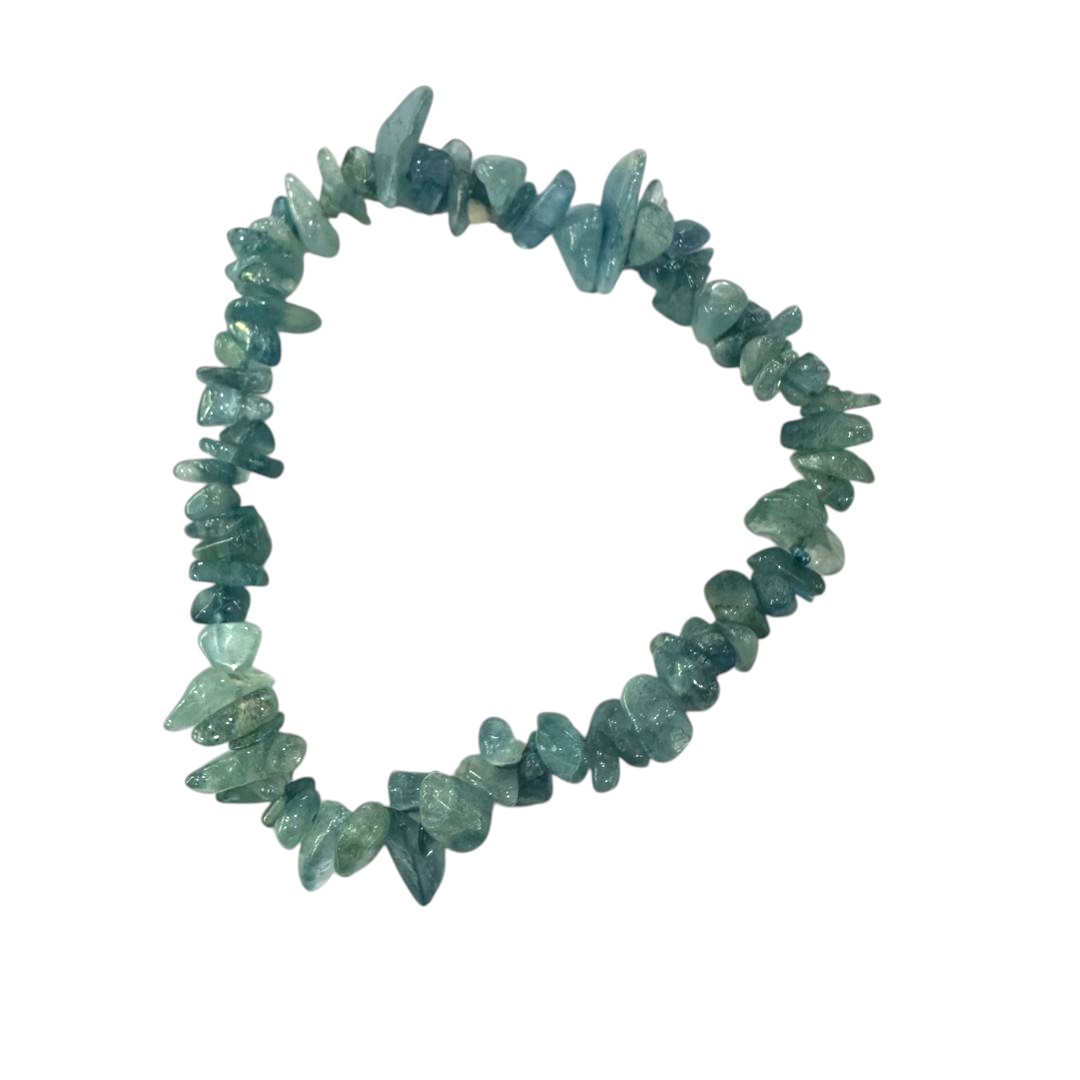 GELANG KRISTAL AQUA MARINE
