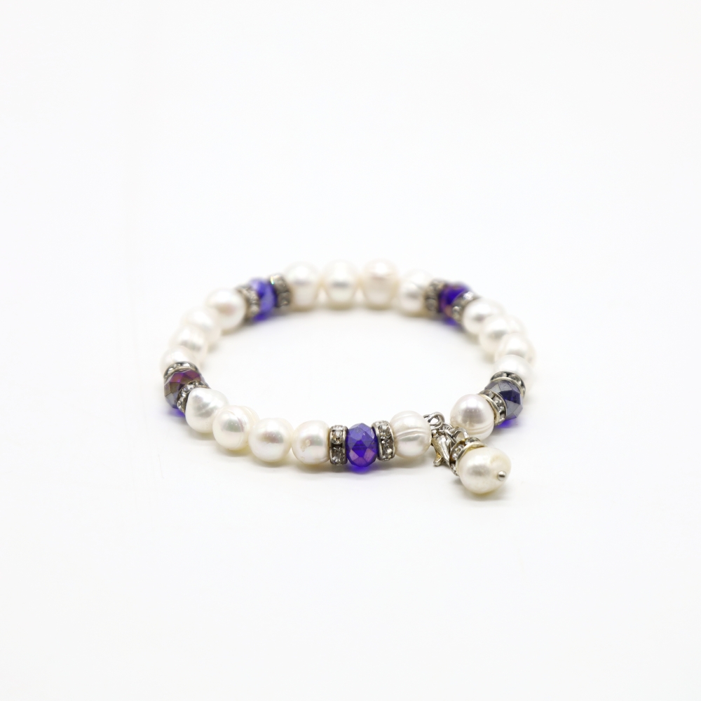 GELANG MUTIARA & KRISTAL