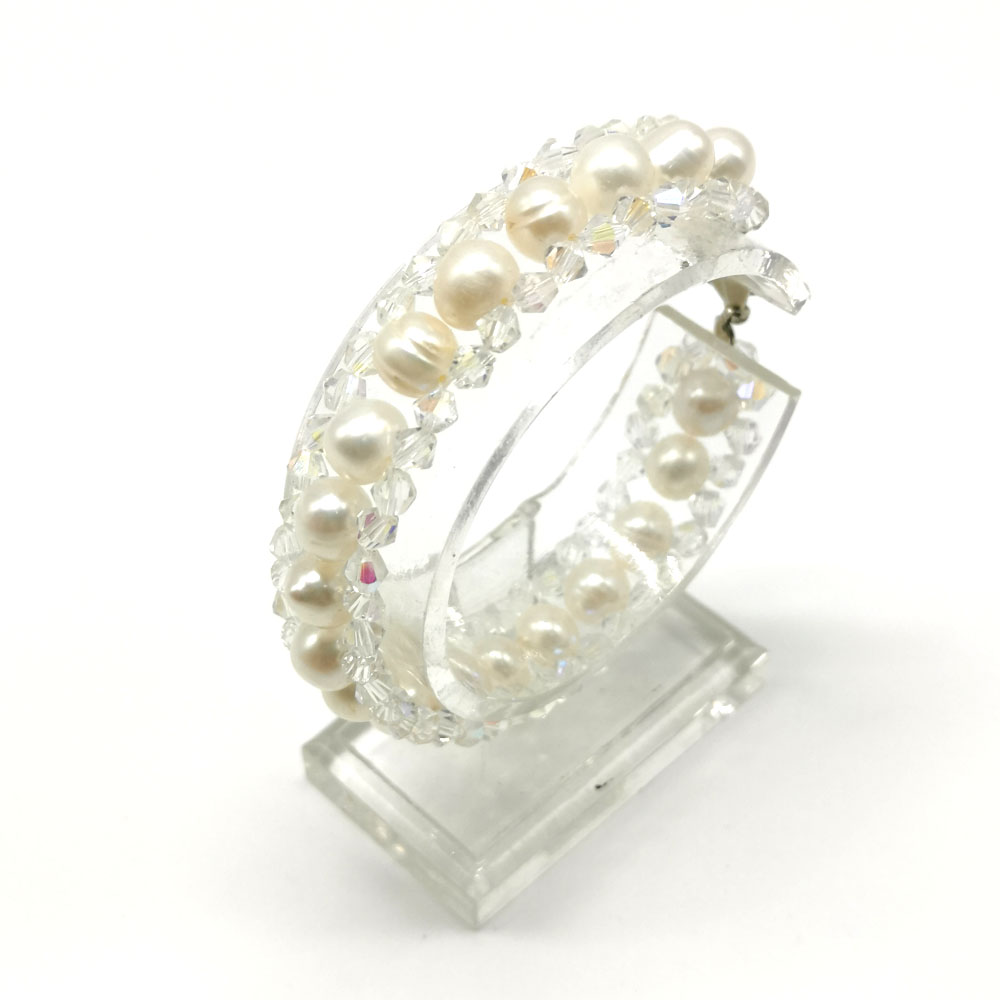 SWAROSKI & PEARL BRACELET