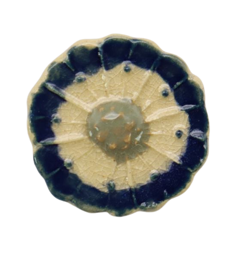CERAMIC BROOCH