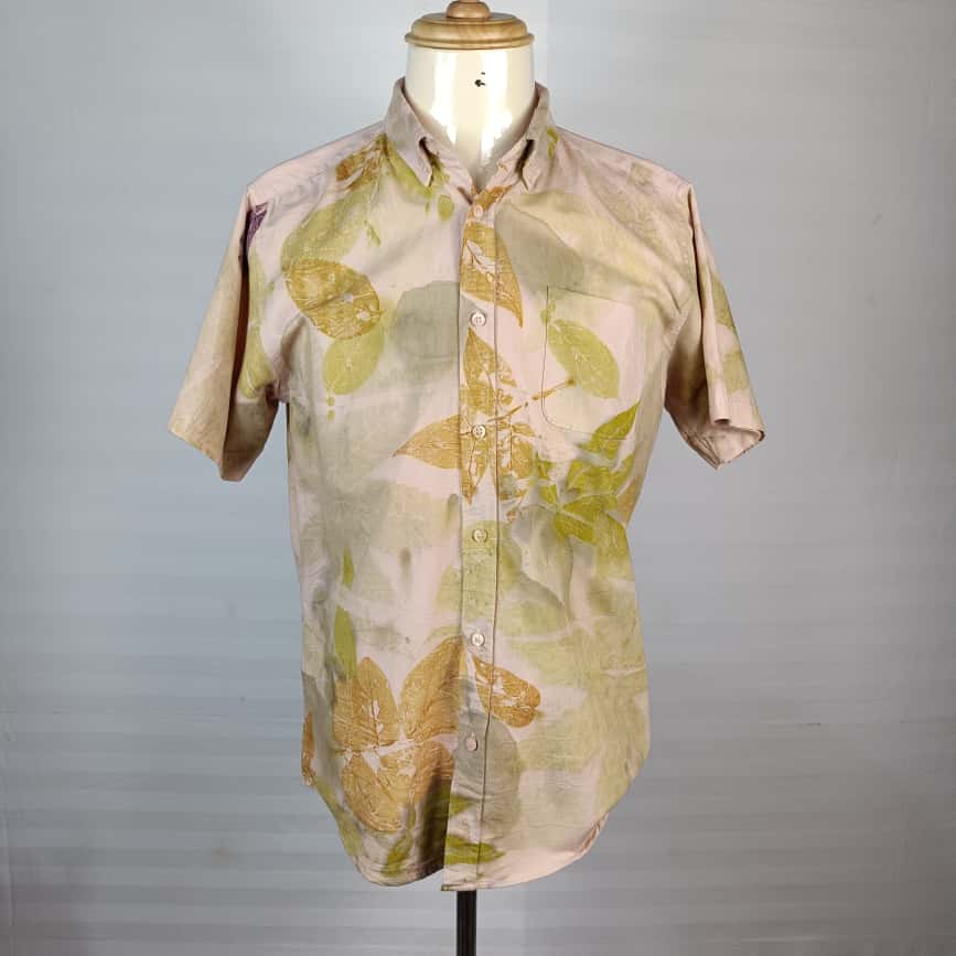 BATIK ECOPRINT SHIRT SHORT SLEEVE