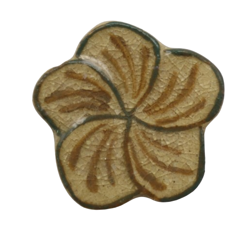 CERAMIC BROOCH