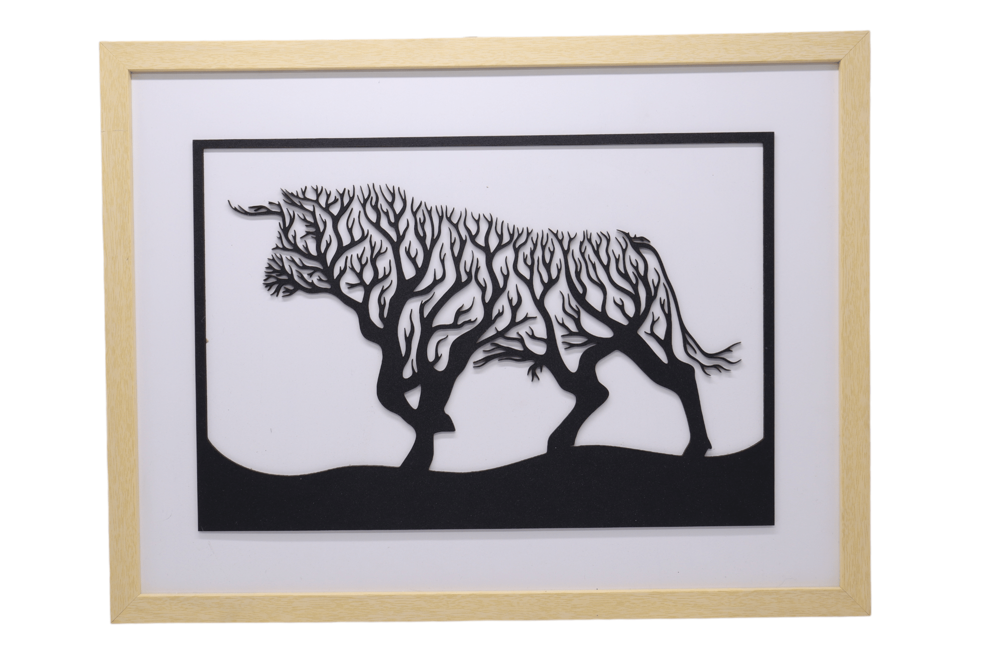 LASER CUT FRAME KERBAU