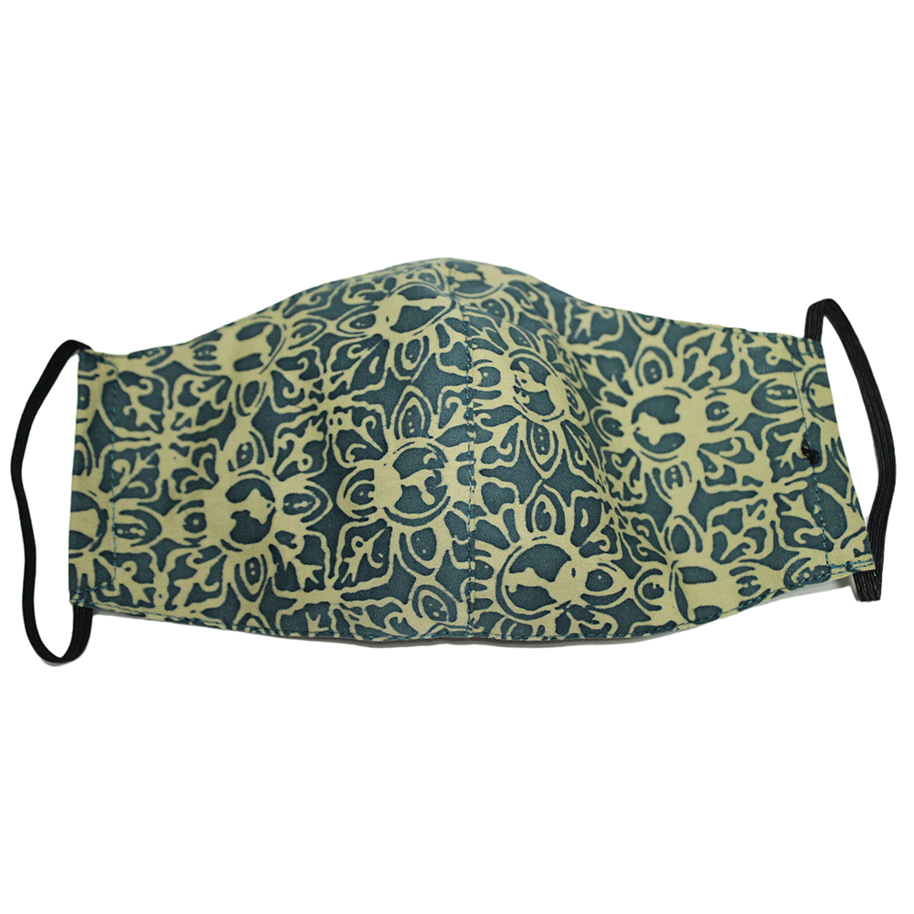 BATIK FACE MASK WITH FILTER (N)
