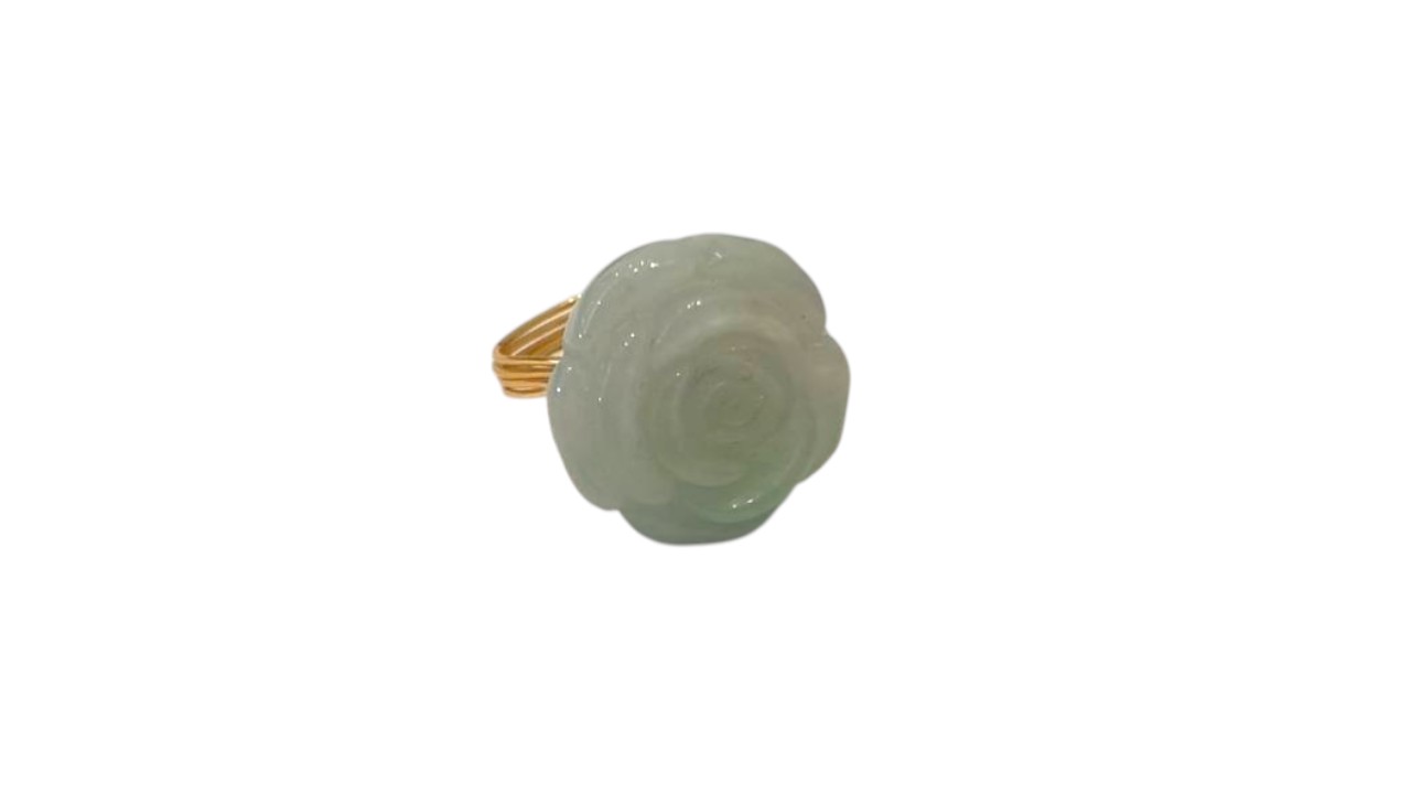 JADE ROSE RING BRONZE