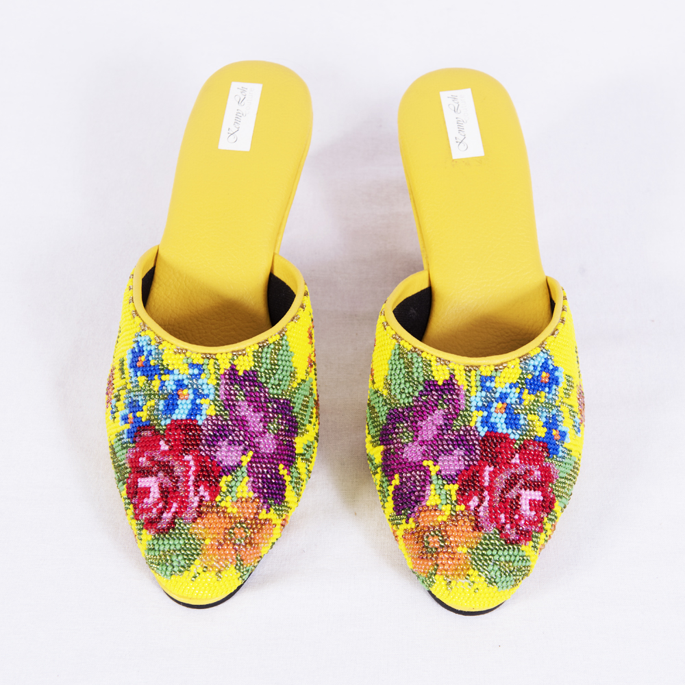 BEADED SHOES