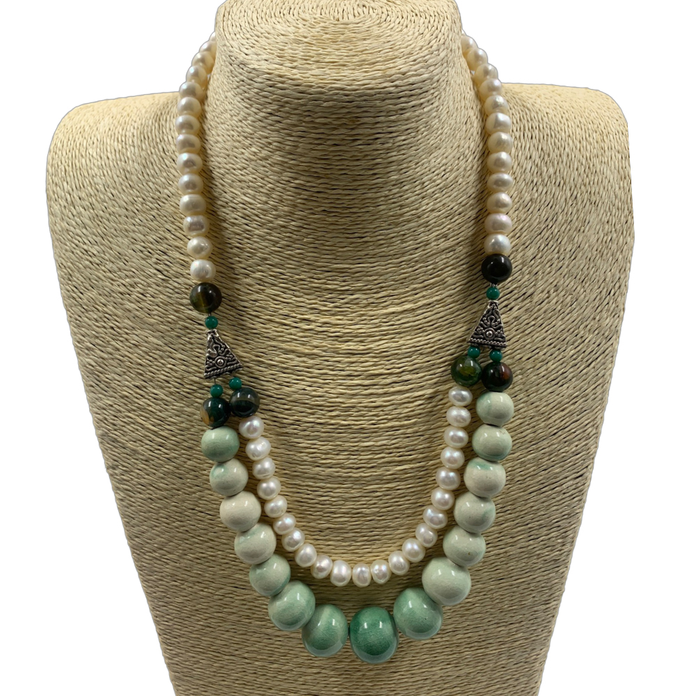 HELENA NECKLACE  BEADS ACCESSORIES