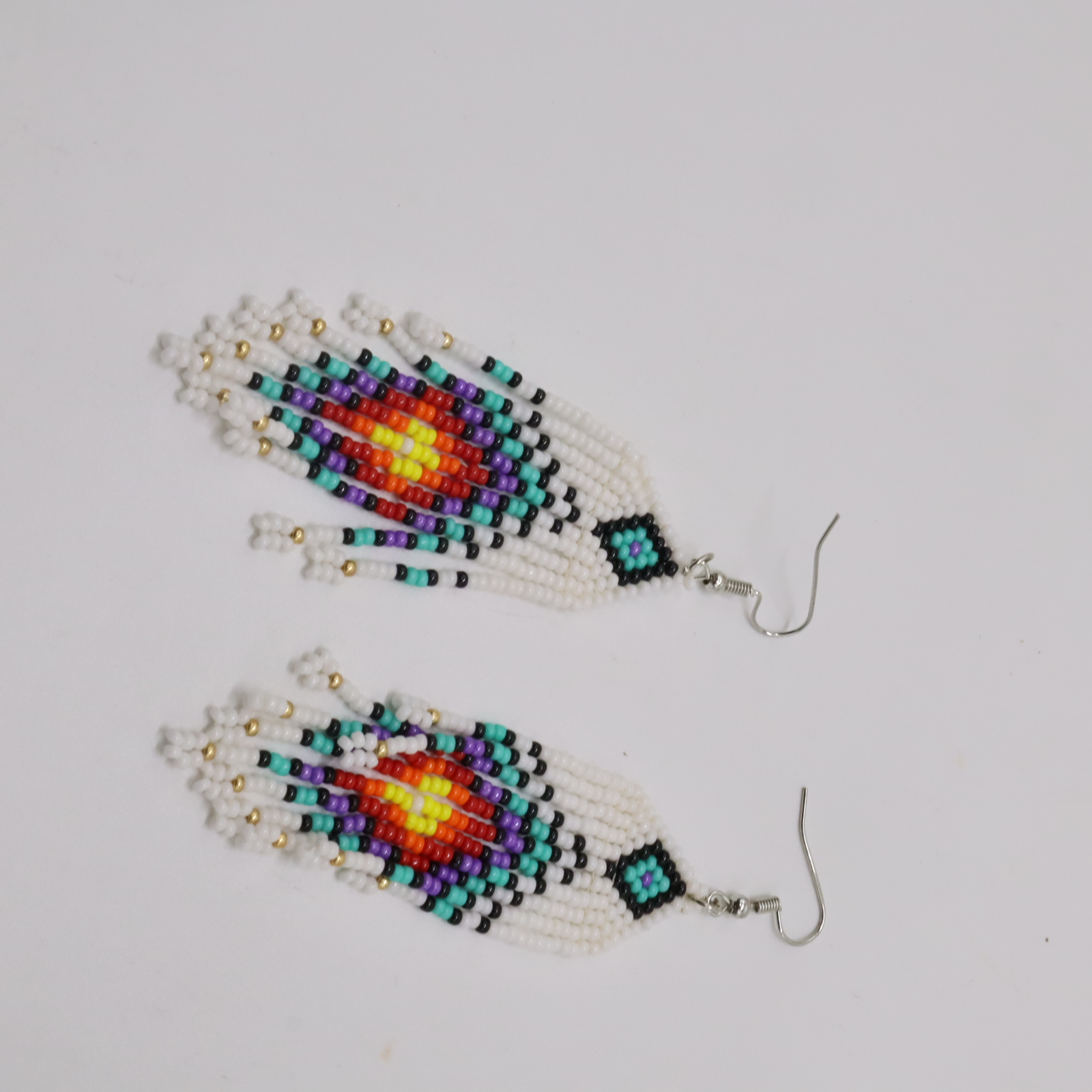 DANGLING BEAD EARRINGS