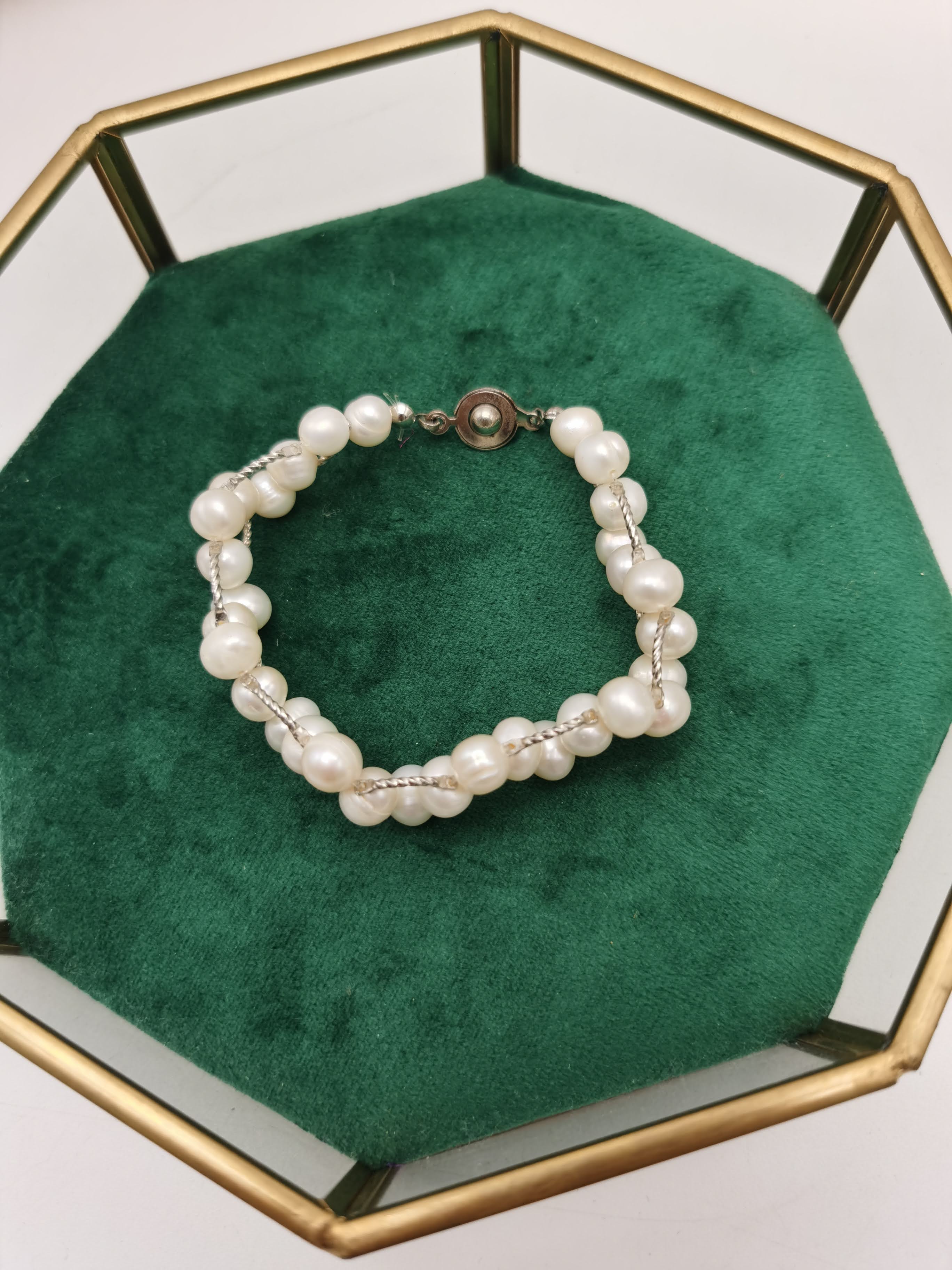 GELANG MUTIARA AIR MASIN 6MM