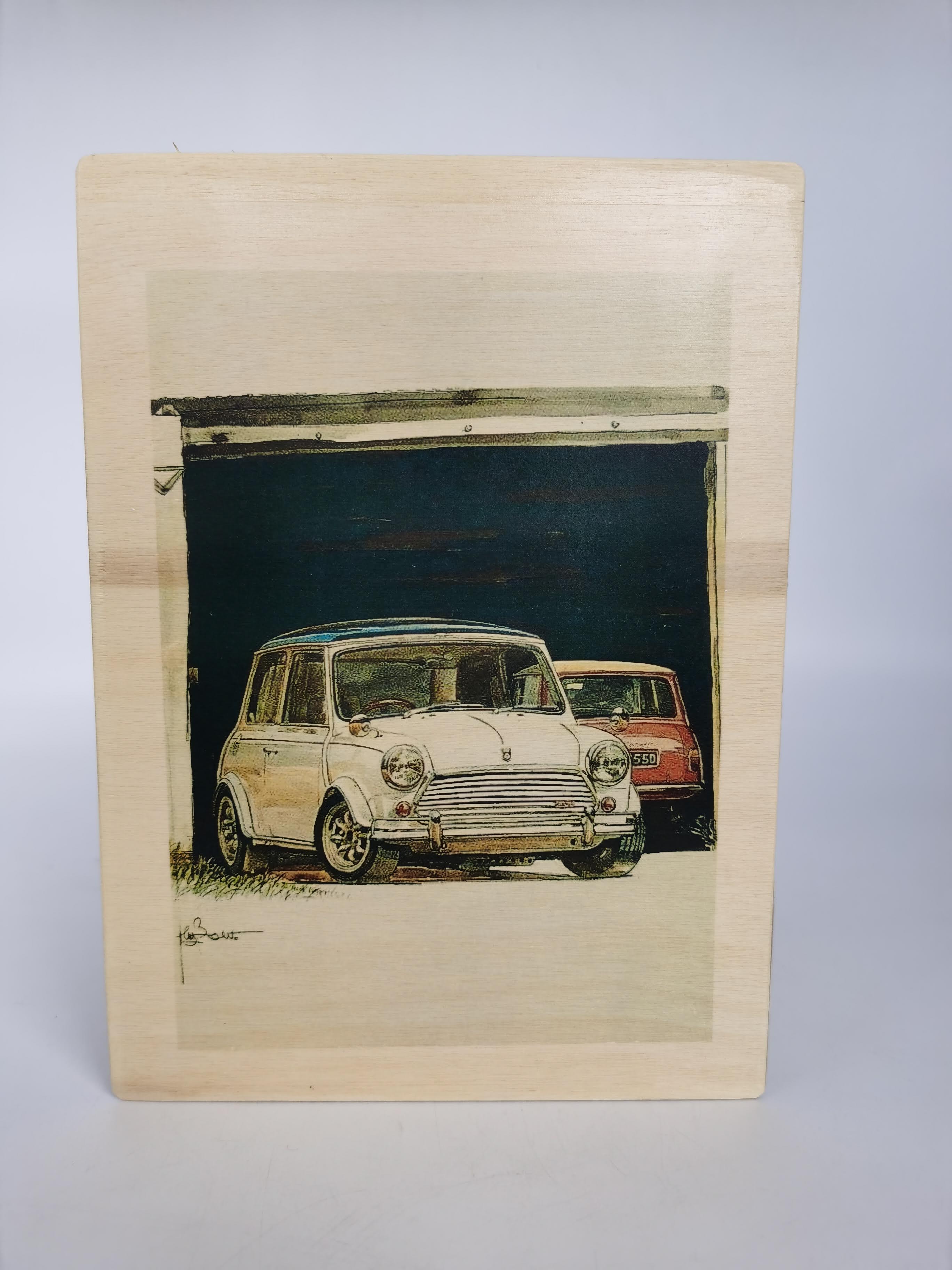 PICTURE TRANSFER (MINI COOPER WHITE)