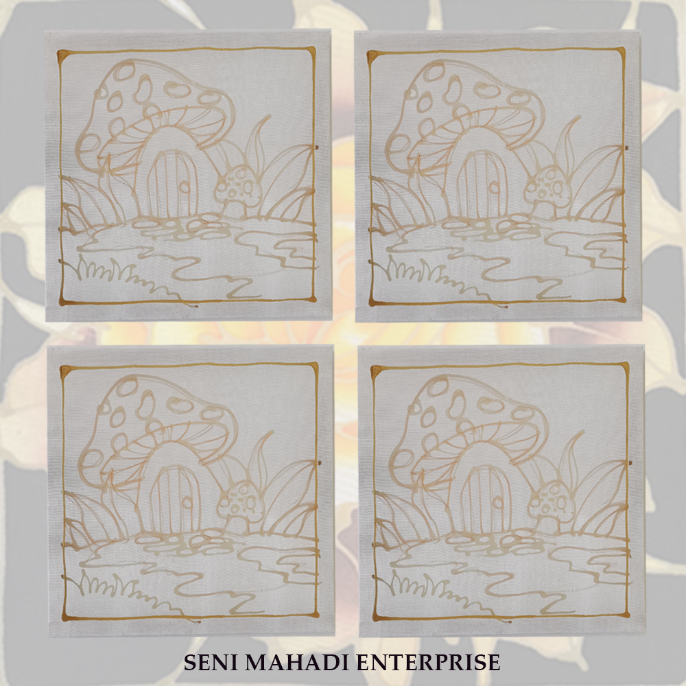 (164) BATIK KIT DIY CENDAWAN (COMBO 4)