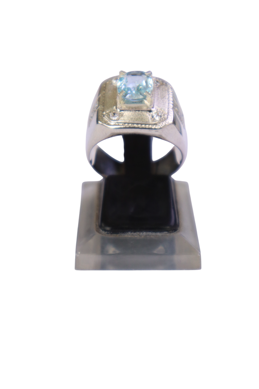 SKY BLUE TOPAZ RING