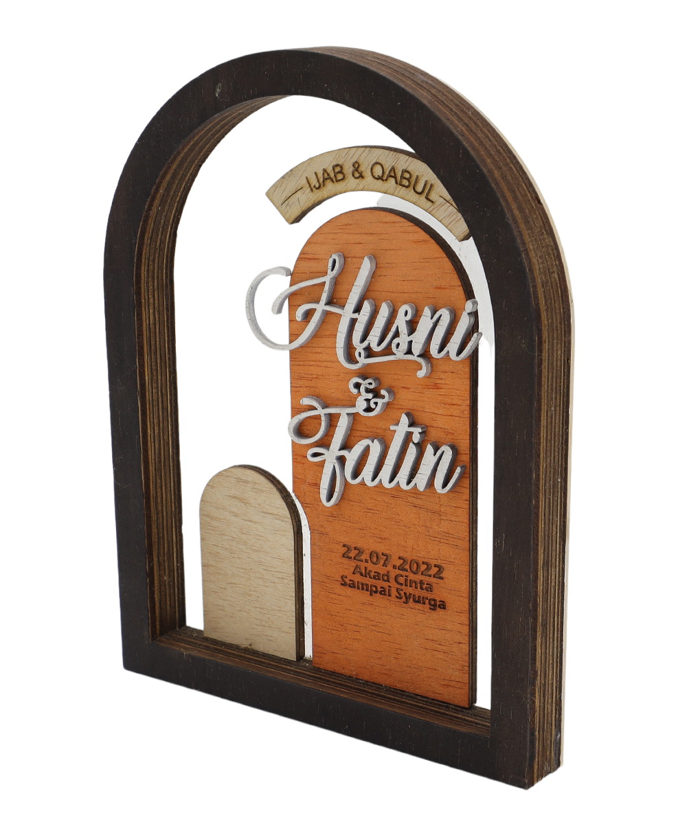 (PRE-ORDER) FRAME  DECO WEDDING CUSTOM MADE