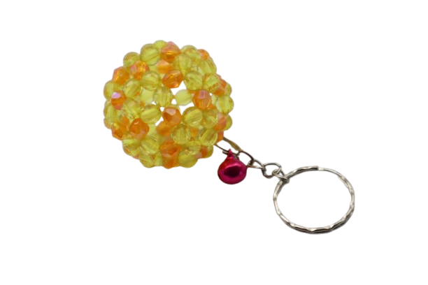 BEADED KEYCHAIN