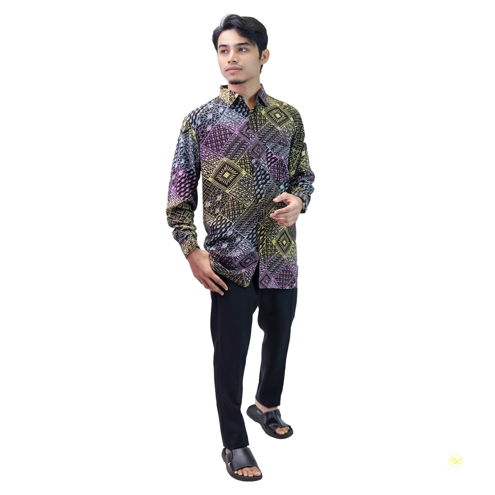 KEMEJA BATIK SKRIN