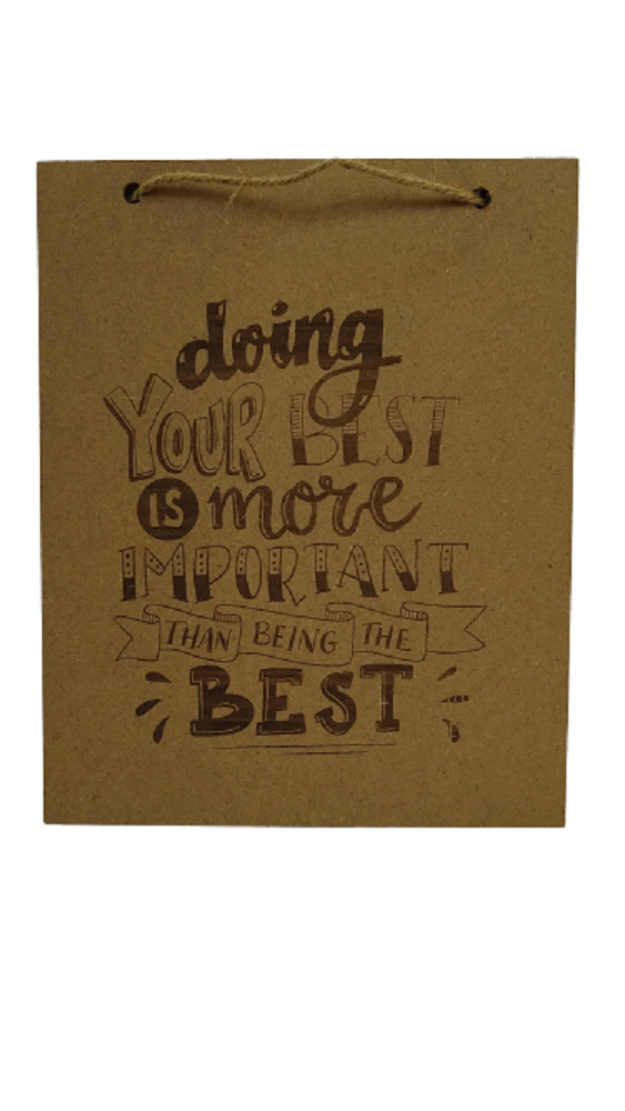 MOTIVATION TEXT LASER CUT