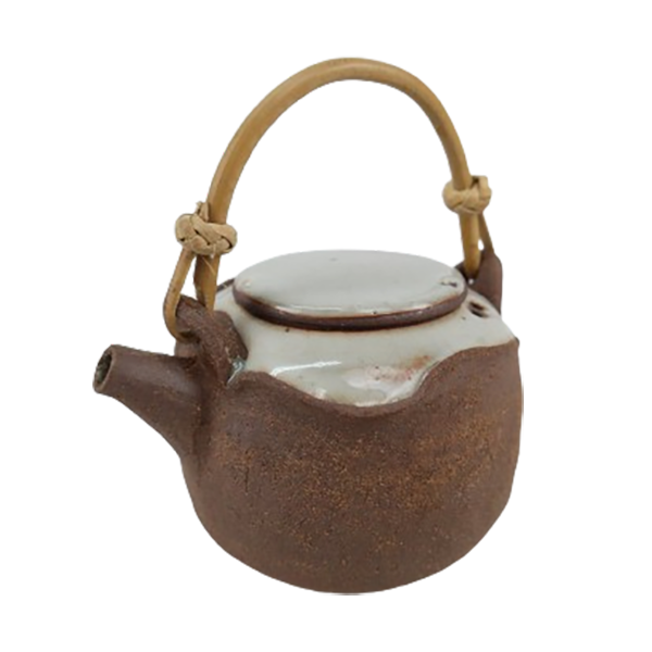 TEAPOT WITH BAMBOO HANDLE