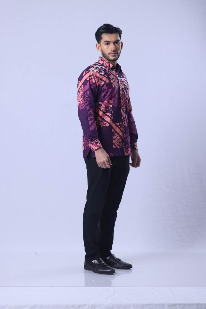 MEN BATIK SHIRT LONG SLEEVES STANDARD