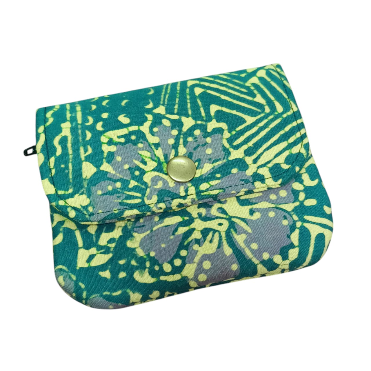 BATIK COIN ZIPPER PURSE