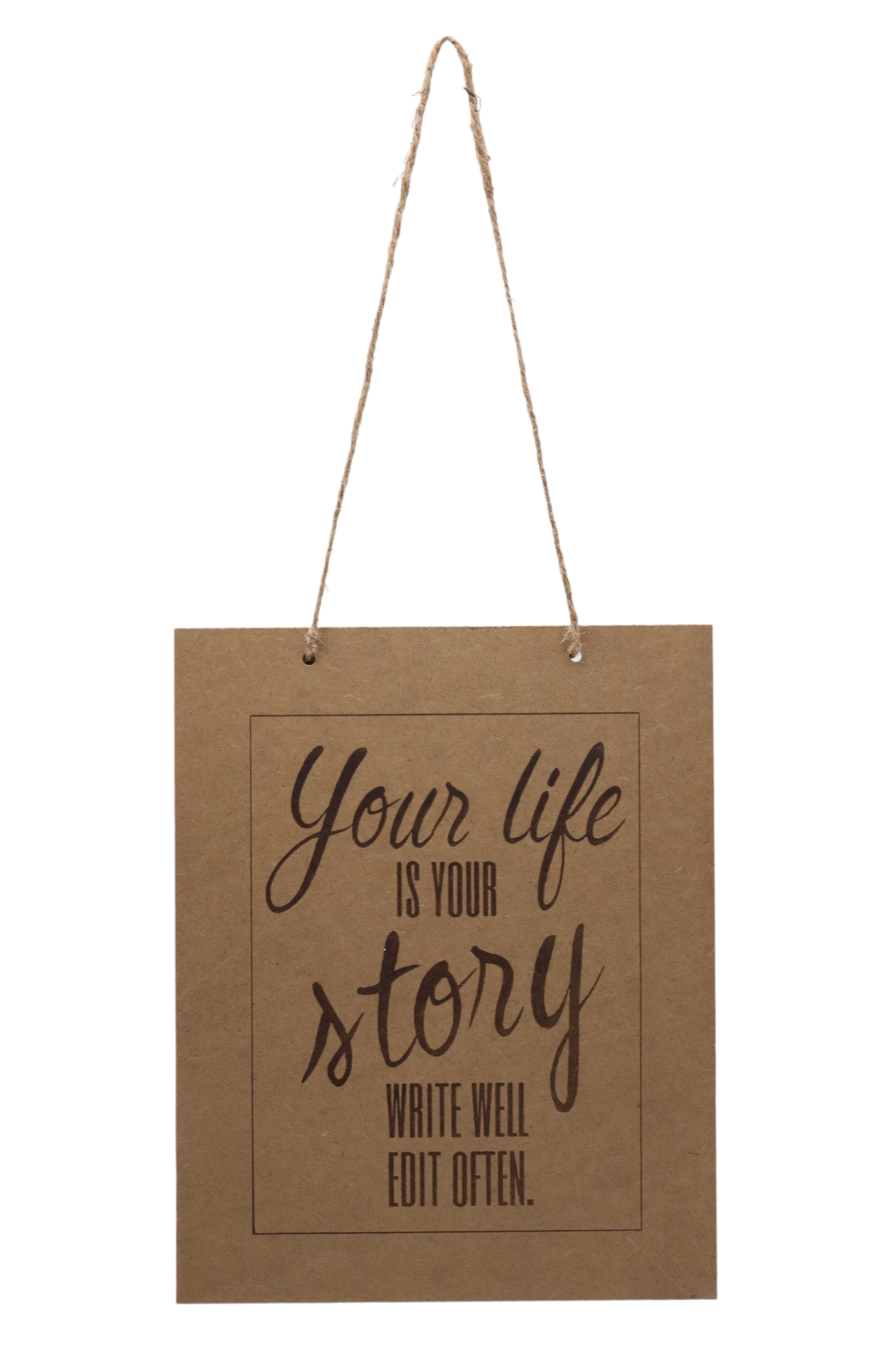 MOTIVATION TEXT LASER CUT