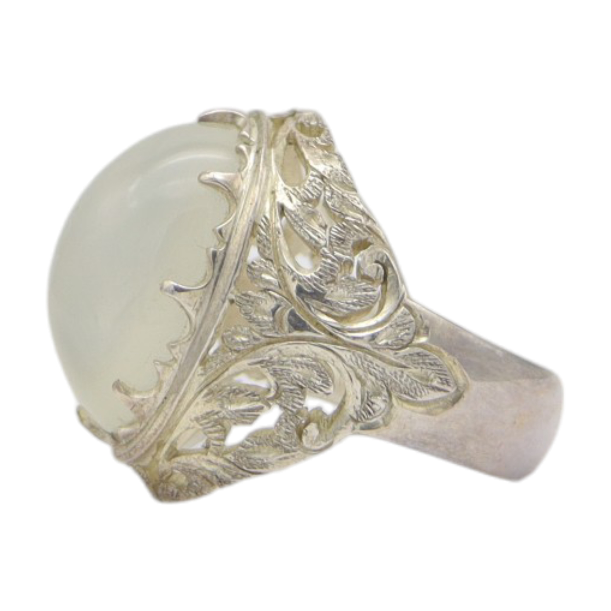 SILVER MEN'S RING
