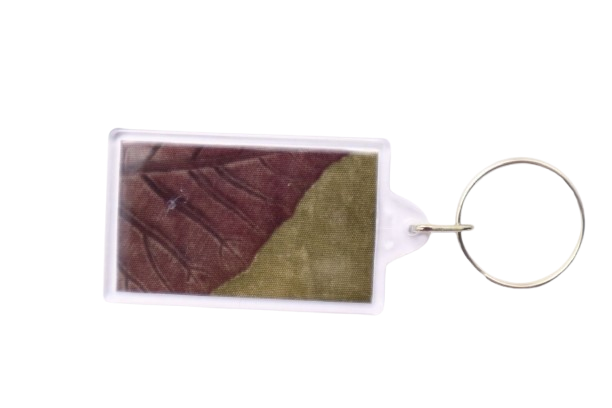 ECO PRINT KEYCHAIN