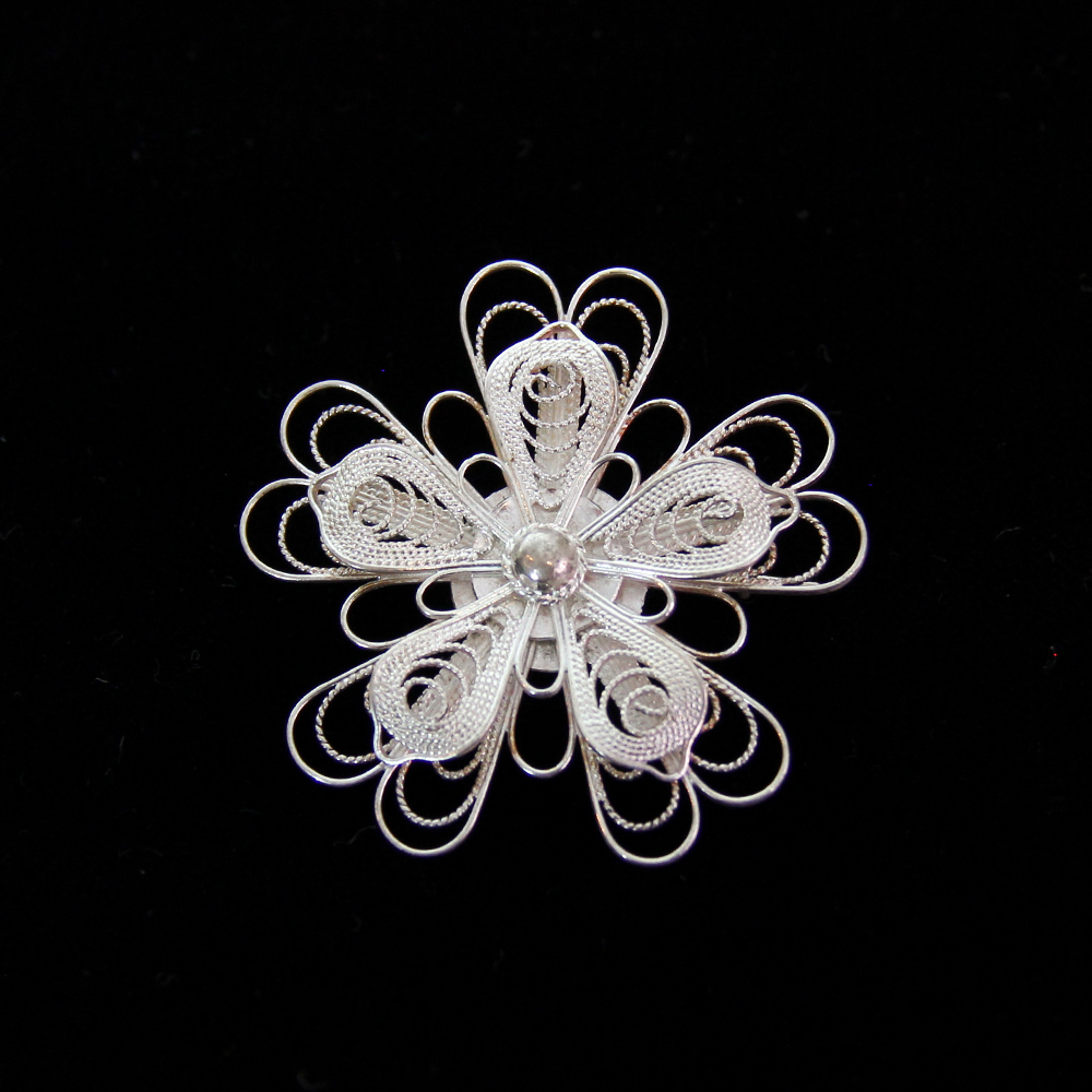 SILVER BROOCH