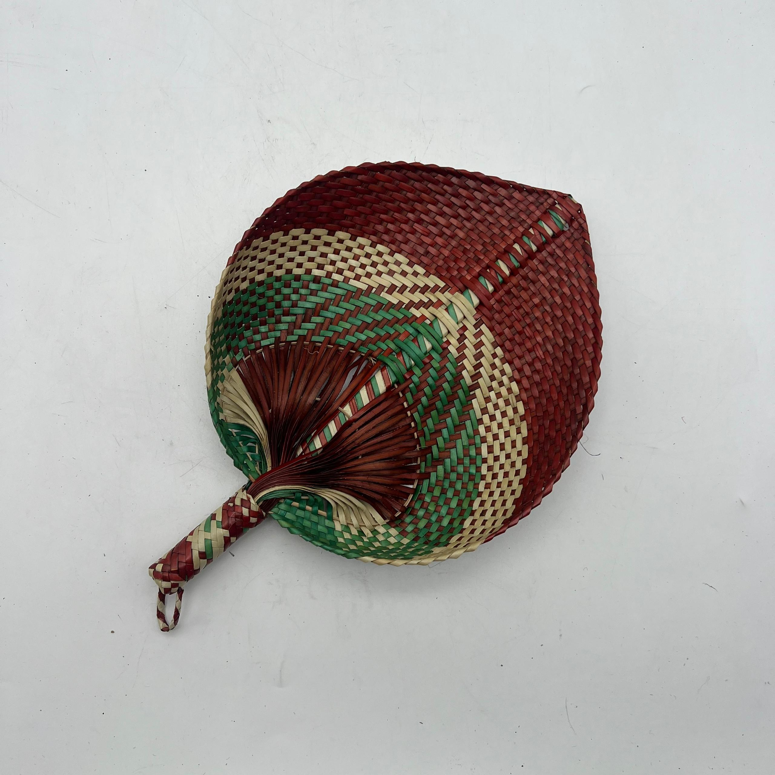 WOVEN HAND FAN