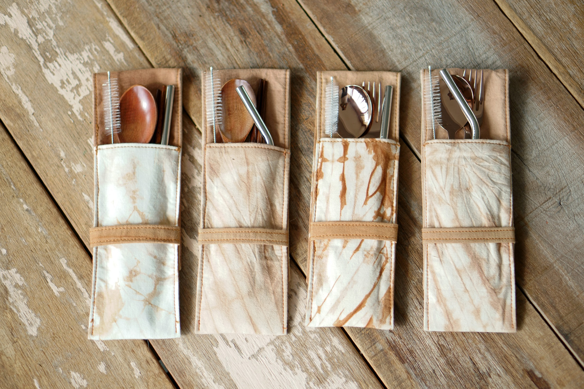 Grunge Cutlery Set (Gold)