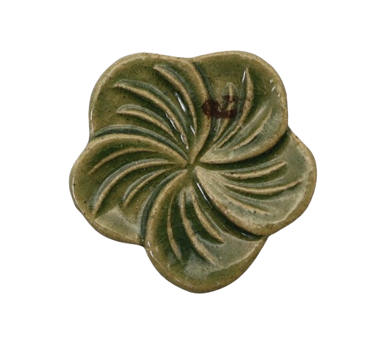 CERAMIC BROOCH